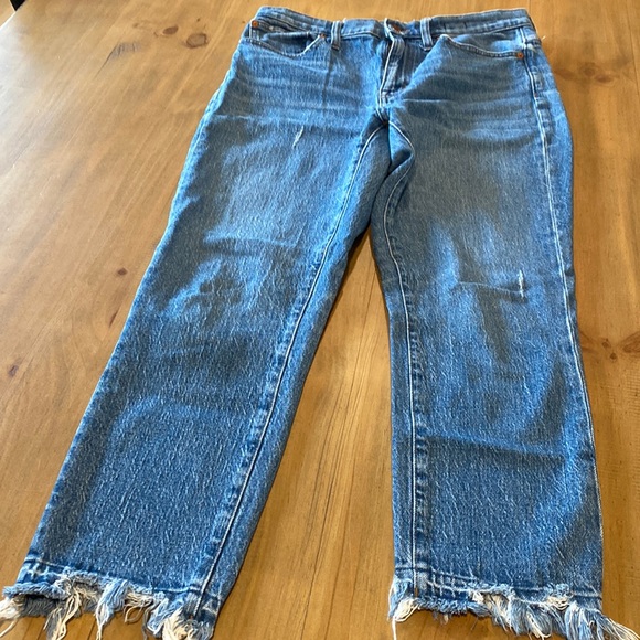 Madewell Denim - High rise crop boy jean